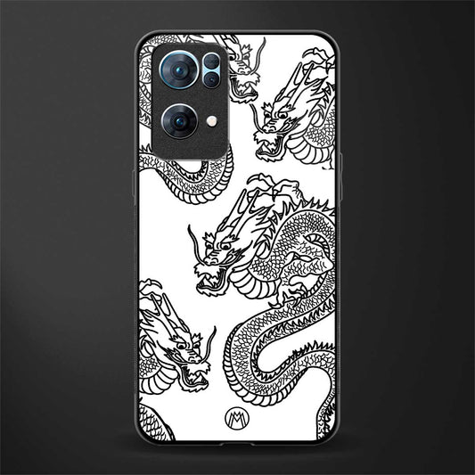 dragons lite glass case for oppo reno7 pro 5g image