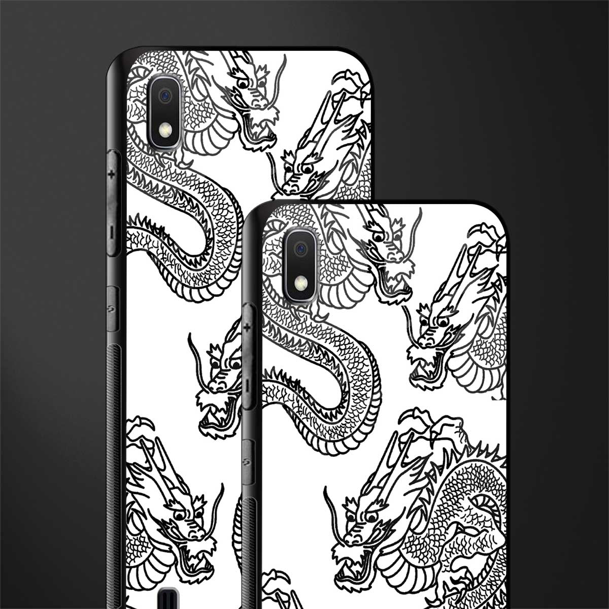 dragons lite glass case for samsung galaxy a10 image-2