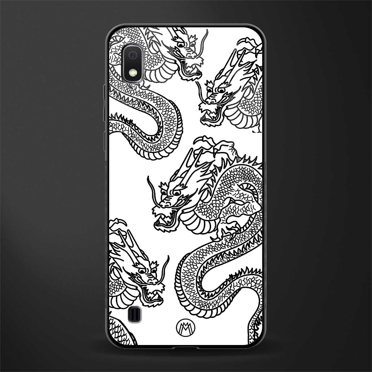 dragons lite glass case for samsung galaxy a10 image