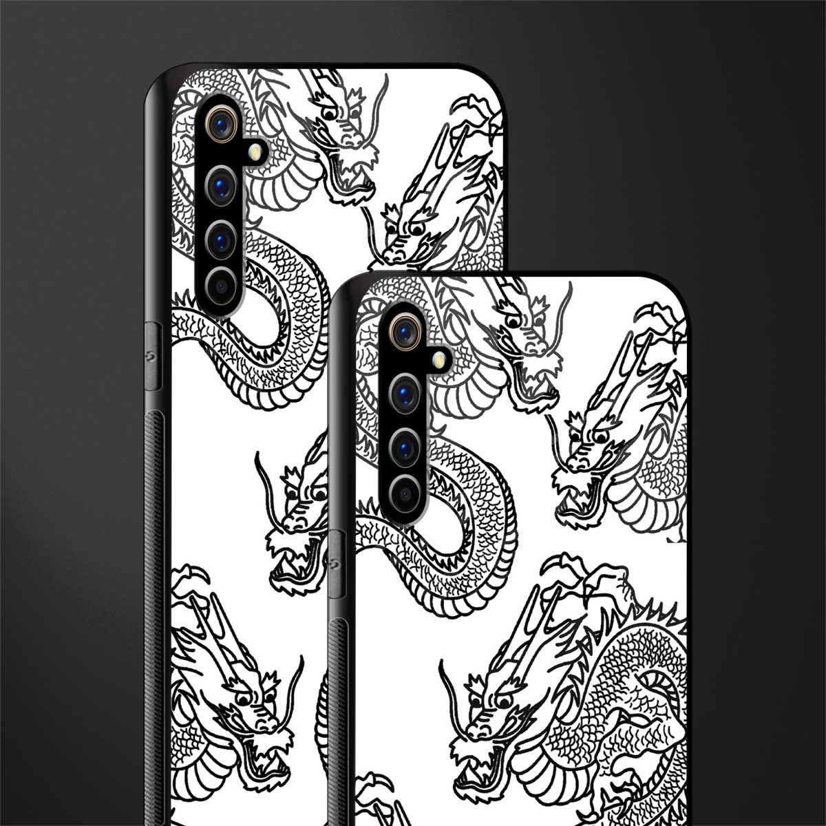 dragons lite glass case for realme x50 pro image-2