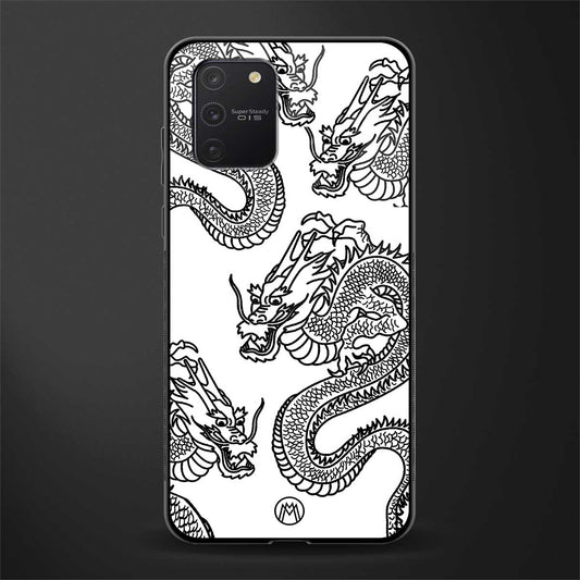 dragons lite glass case for samsung galaxy a91 image