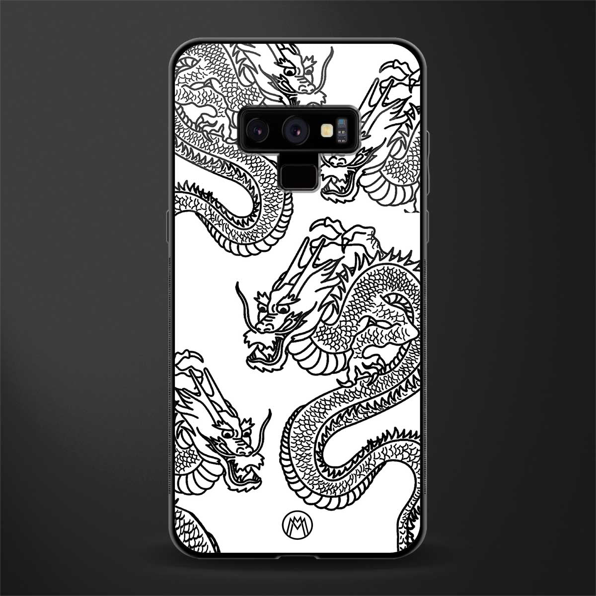 dragons lite glass case for samsung galaxy note 9 image