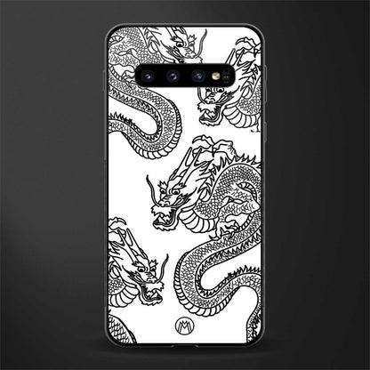 dragons lite glass case for samsung galaxy s10 image