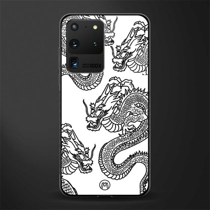 dragons lite glass case for samsung galaxy s20 ultra image