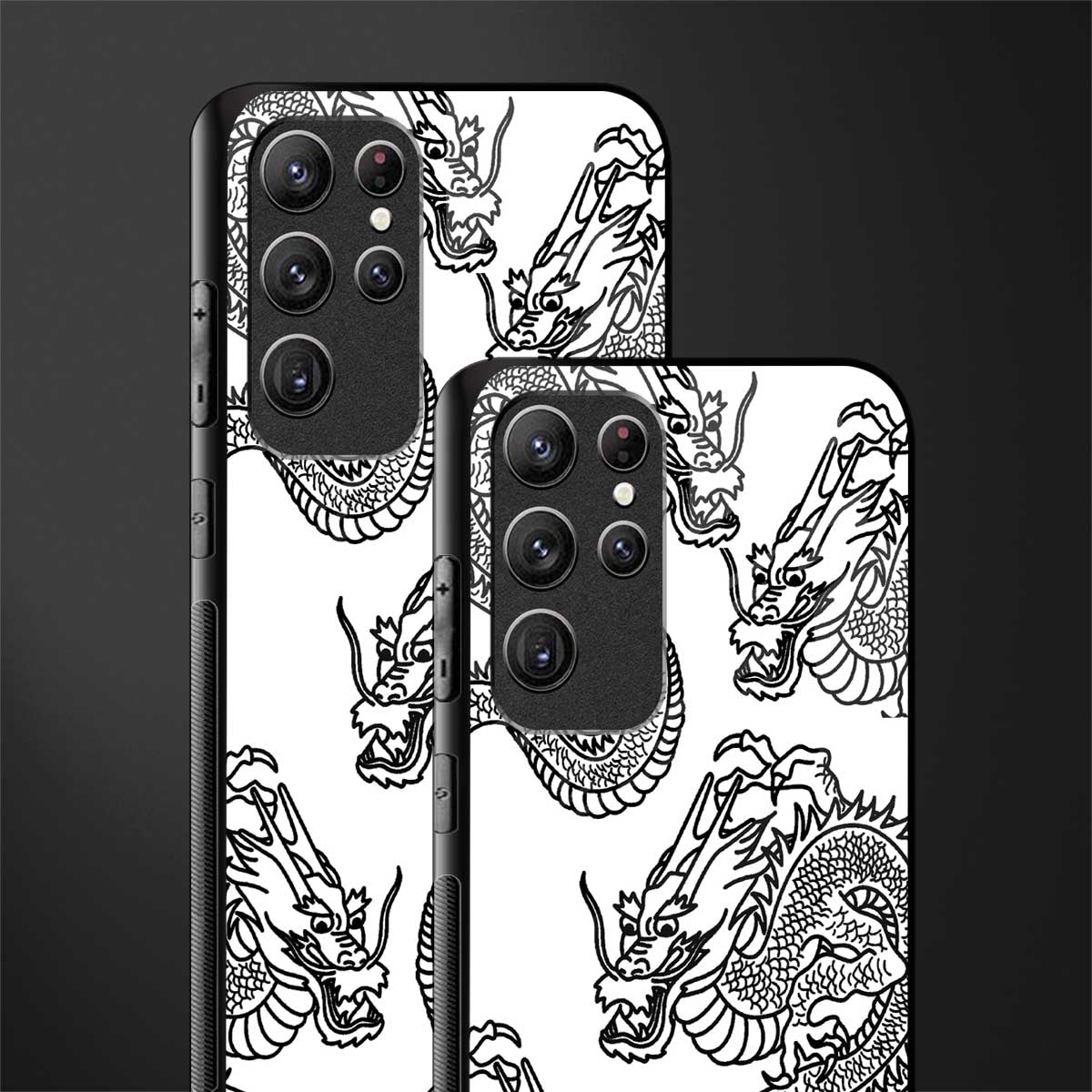 dragons lite glass case for samsung galaxy s22 ultra 5g image-2