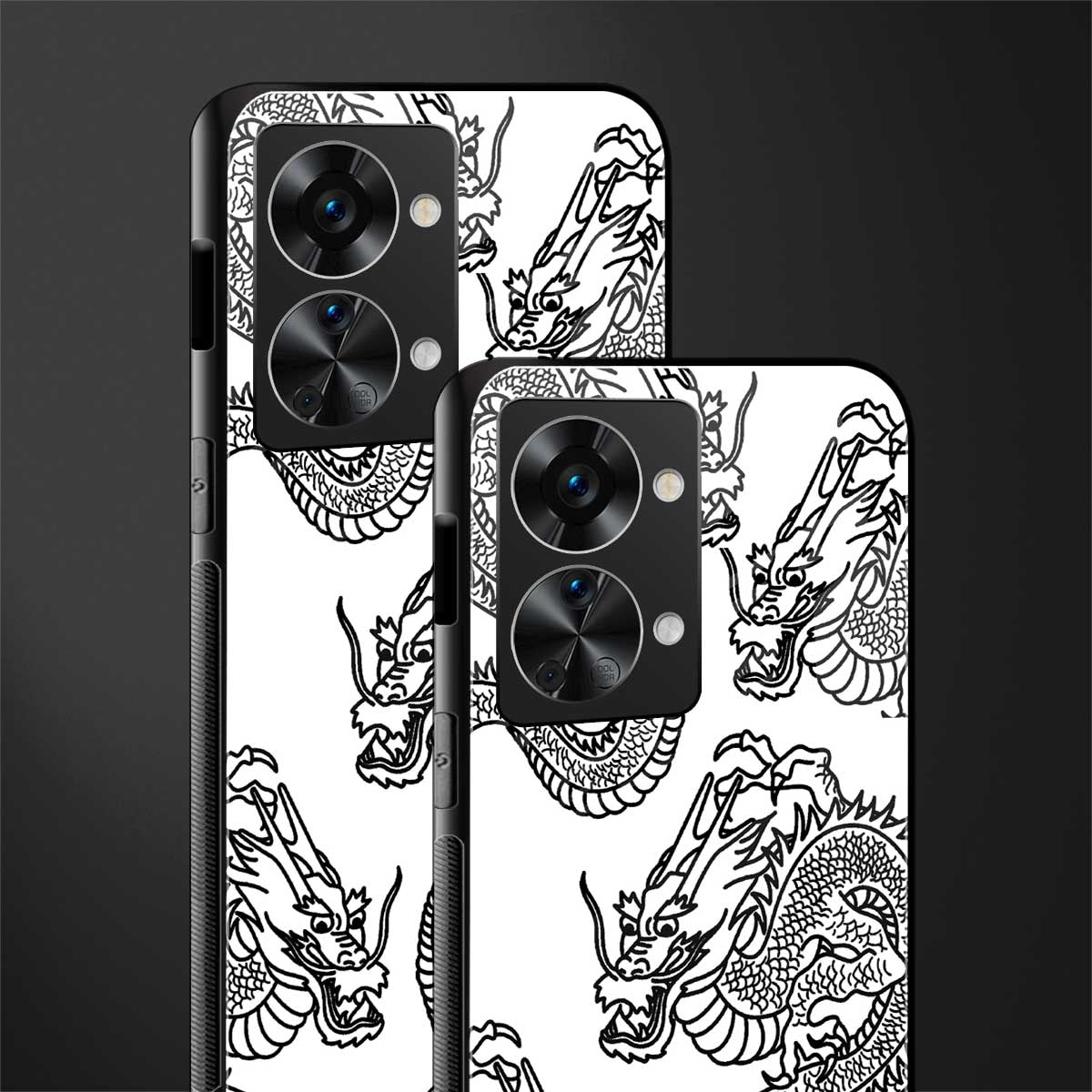 dragons lite glass case for phone case | glass case for oneplus nord 2t 5g