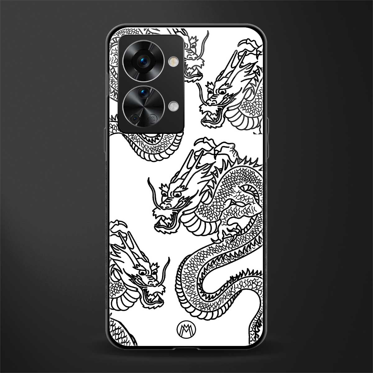 dragons lite glass case for phone case | glass case for oneplus nord 2t 5g