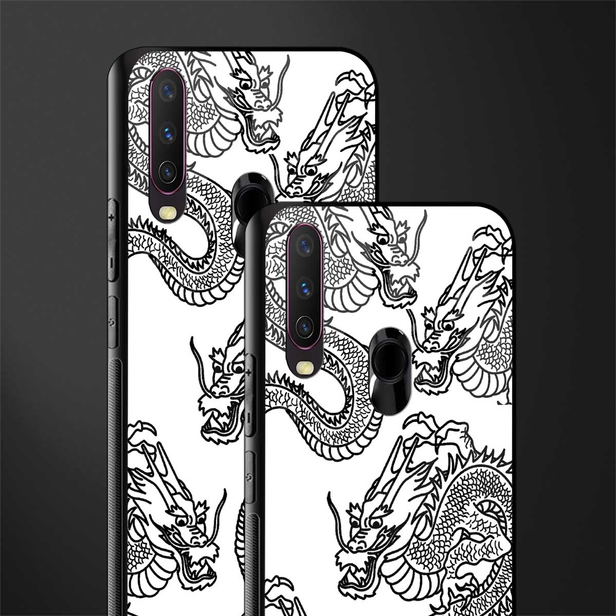 dragons lite glass case for vivo y15 image-2