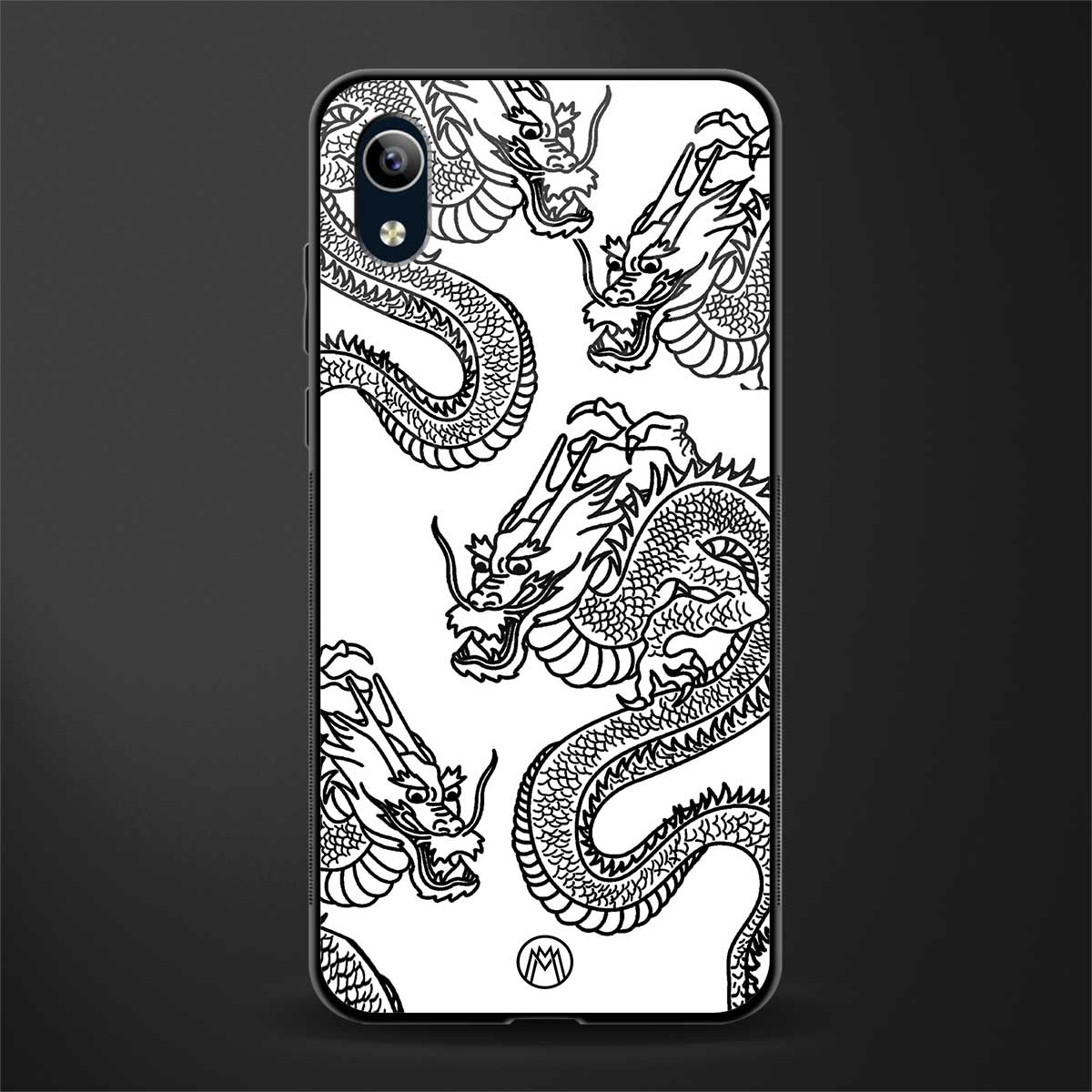 dragons lite glass case for vivo y1s without fingerprint image