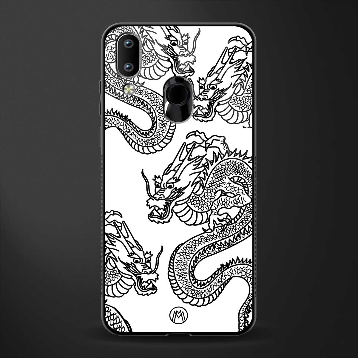 dragons lite glass case for vivo y95 image