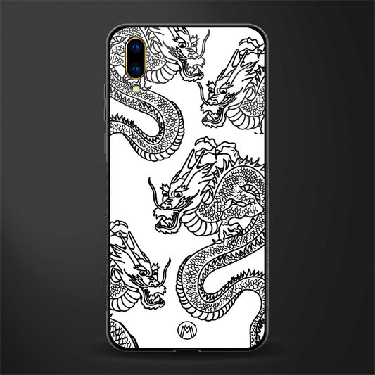 dragons lite glass case for vivo v11 pro image
