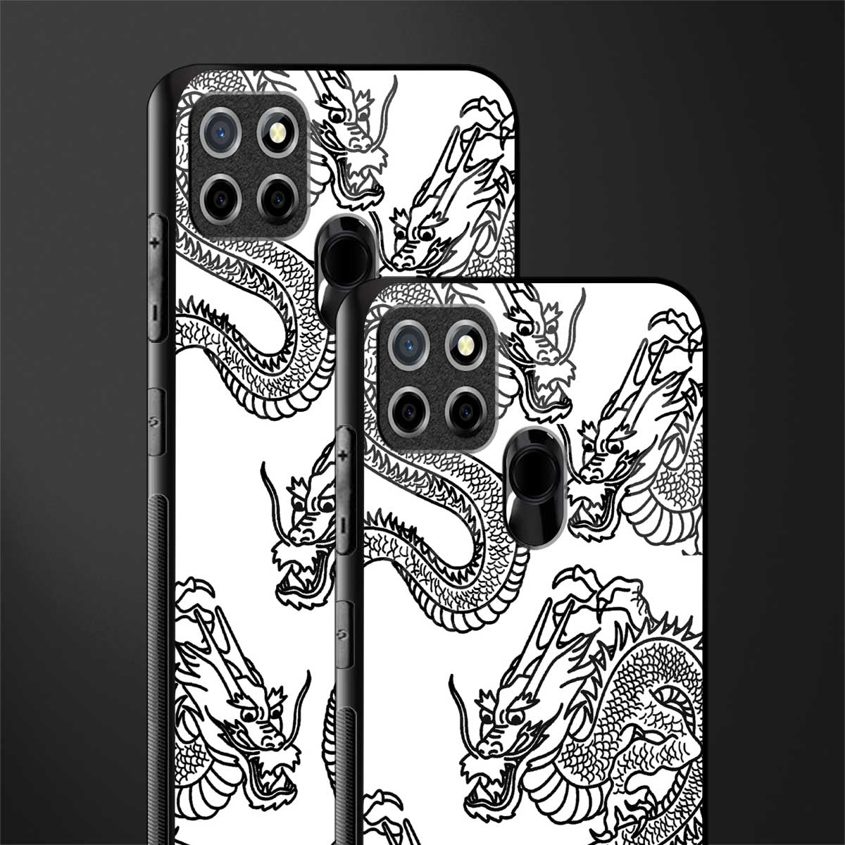 dragons lite glass case for realme narzo 20 image-2
