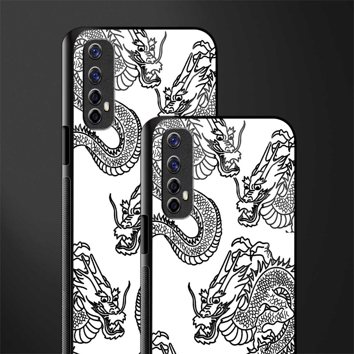 dragons lite glass case for realme 7 image-2