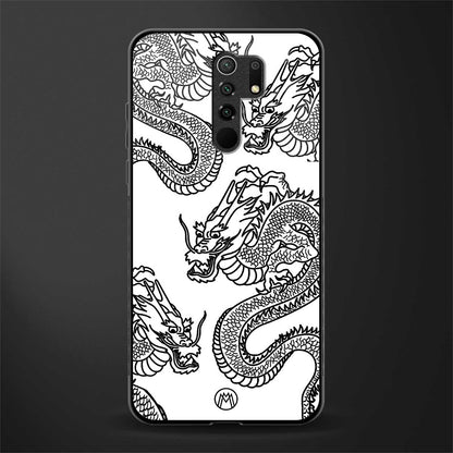 dragons lite glass case for redmi 9 prime image