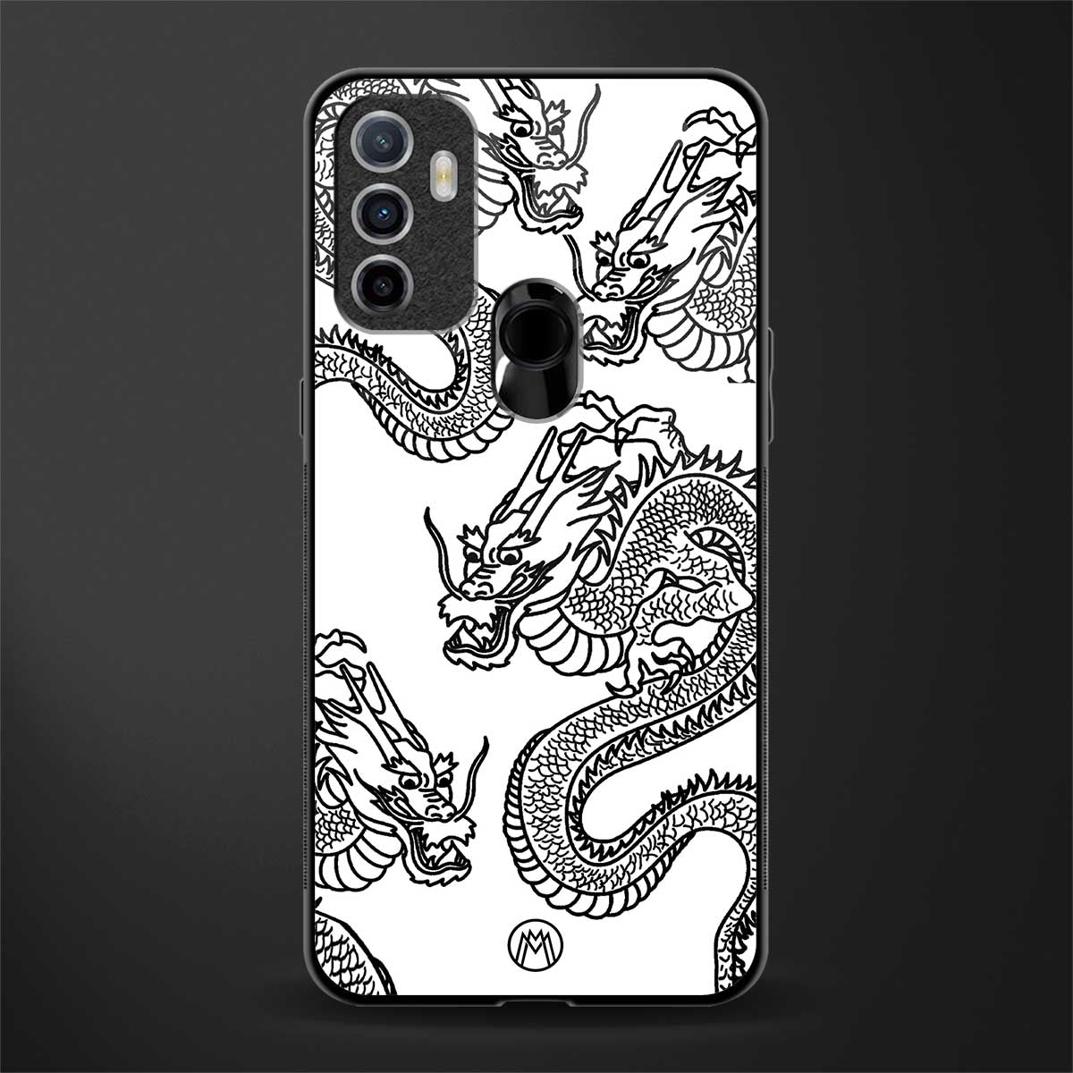 dragons lite glass case for oppo a53 image