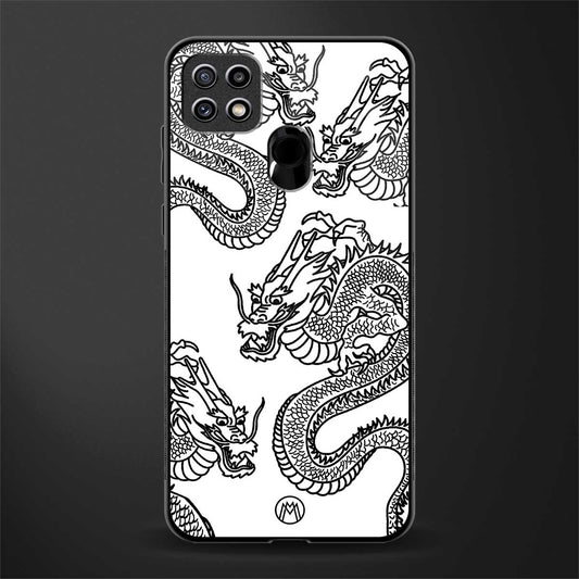 dragons lite glass case for oppo a15s image