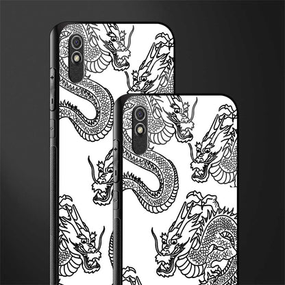 dragons lite glass case for redmi 9a image-2