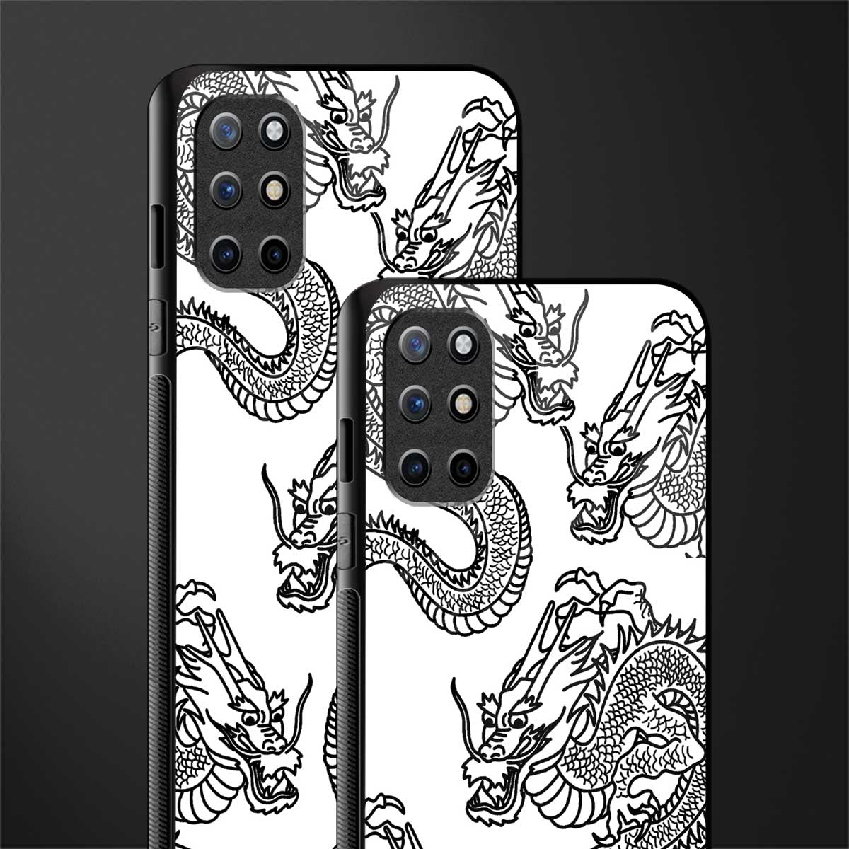 dragons lite glass case for oneplus 8t image-2