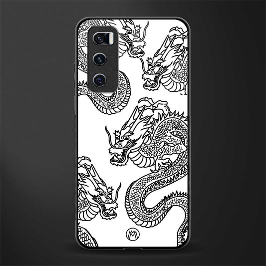 dragons lite glass case for vivo v20 se image