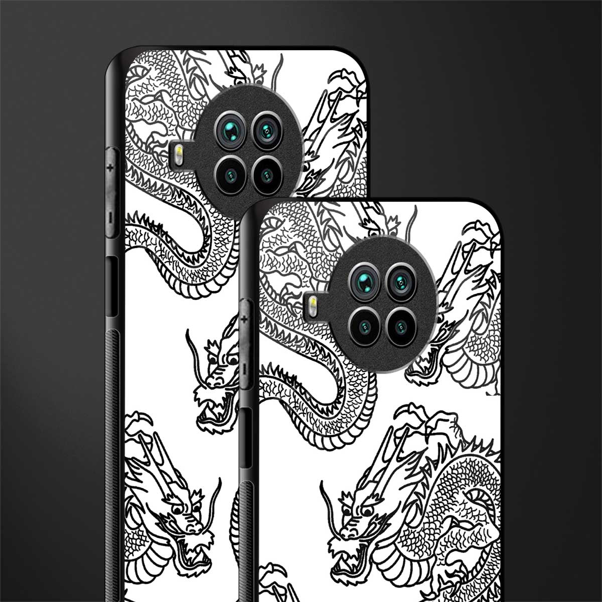 dragons lite glass case for mi 10i image-2