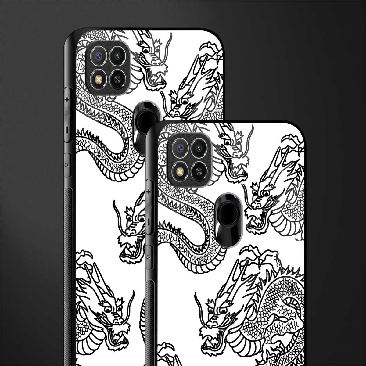 dragons lite glass case for poco c31 image-2