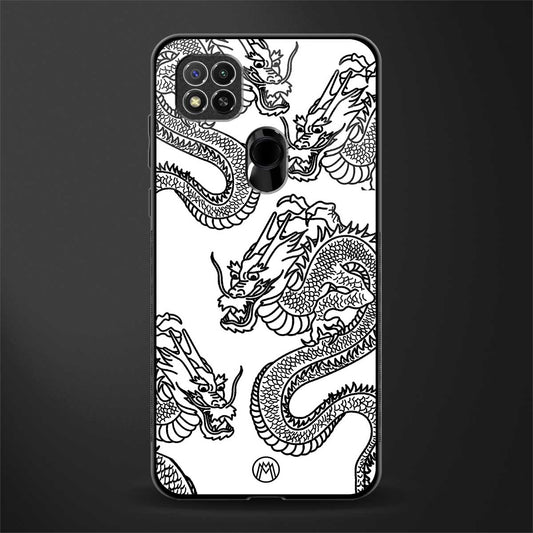 dragons lite glass case for redmi 9 image