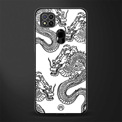 dragons lite glass case for poco c31 image
