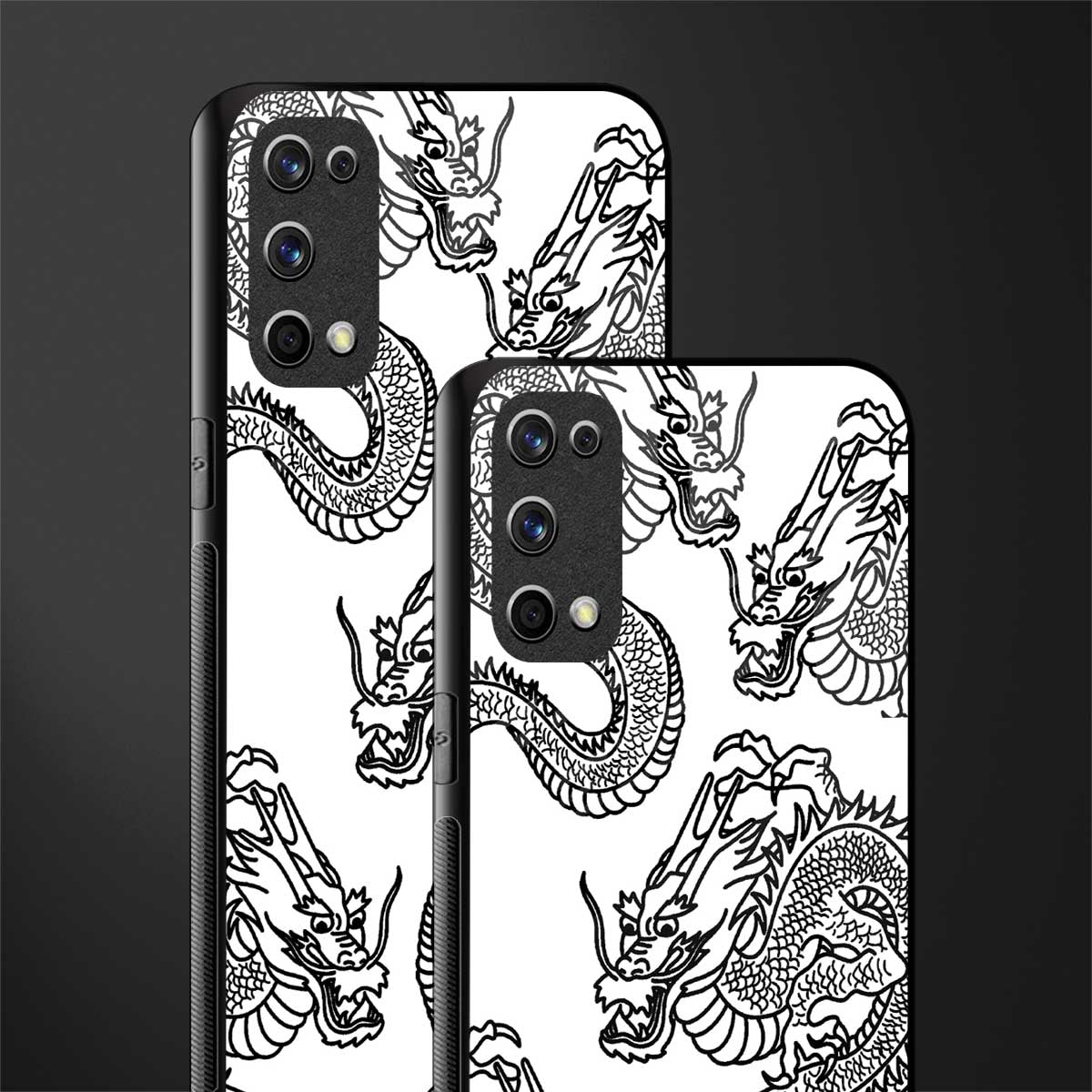 dragons lite glass case for realme x7 pro image-2