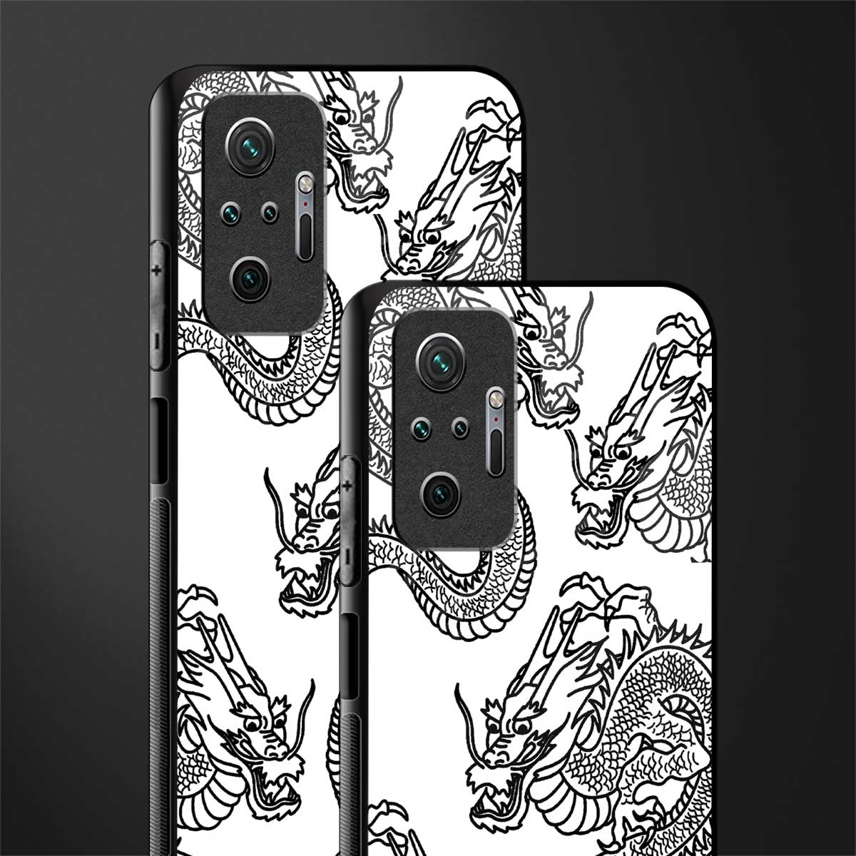 dragons lite glass case for redmi note 10 pro image-2