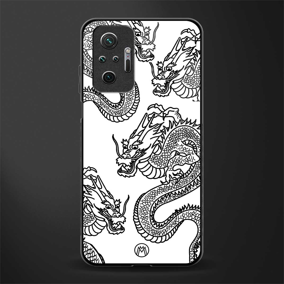 dragons lite glass case for redmi note 10 pro image
