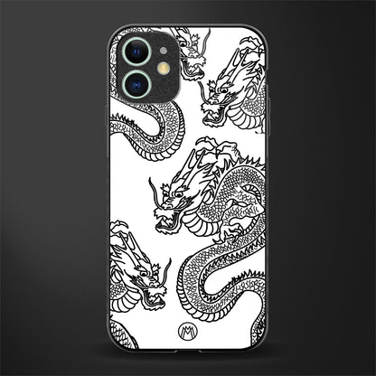 dragons lite glass case for iphone 11 image