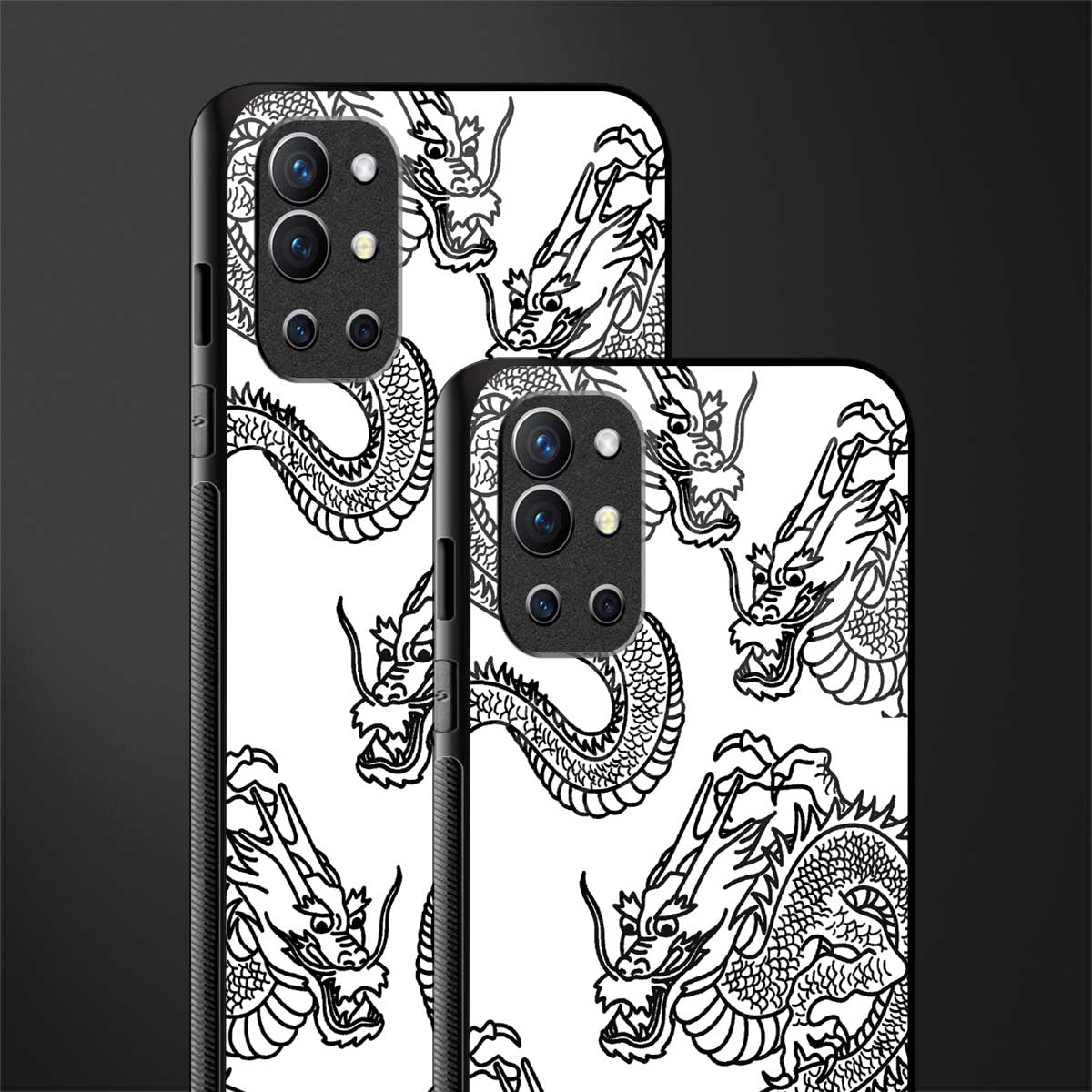 dragons lite glass case for oneplus 9r image-2