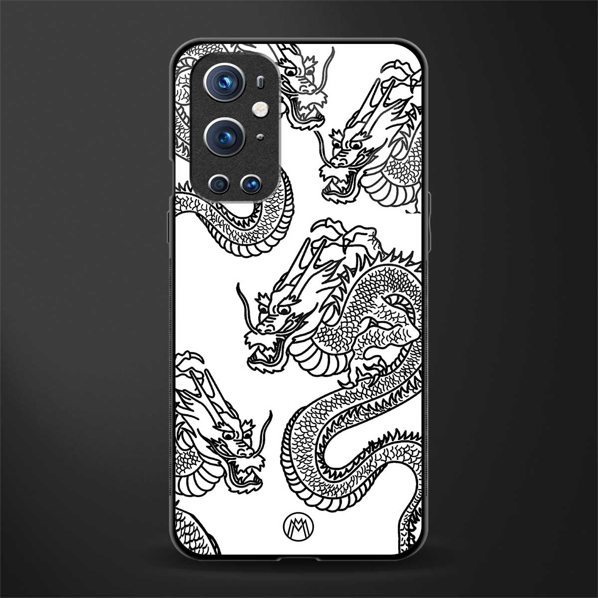 dragons lite glass case for oneplus 9 pro image