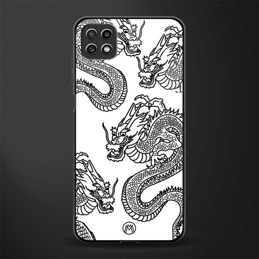 dragons lite glass case for samsung galaxy a22 5g image