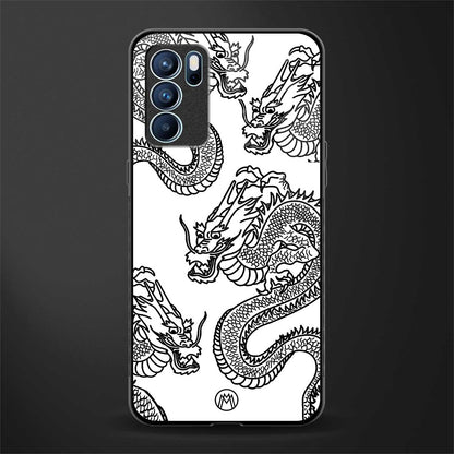 dragons lite glass case for oppo reno6 5g image