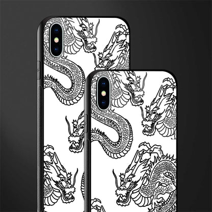 dragons lite glass case for iphone xs max image-2