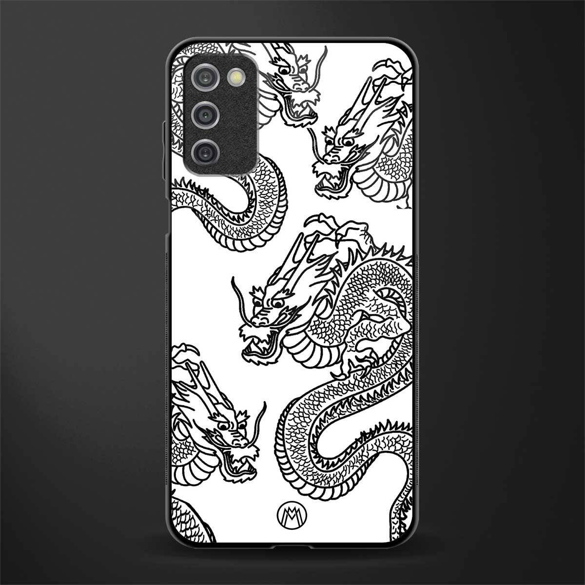 dragons lite glass case for samsung galaxy a03s image