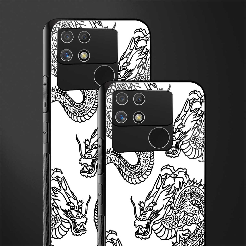 dragons lite back phone cover | glass case for realme narzo 50a
