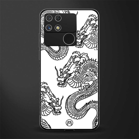 dragons lite back phone cover | glass case for realme narzo 50a