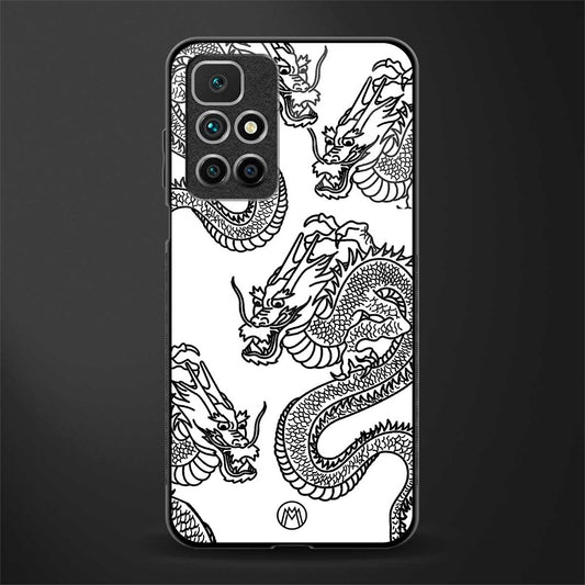 dragons lite glass case for redmi 10 prime image