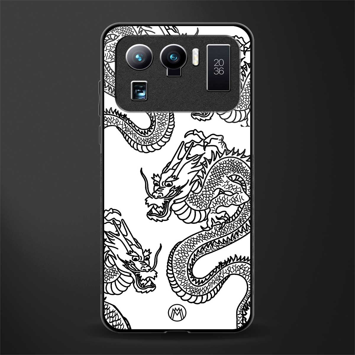 dragons lite glass case for mi 11 ultra 5g image