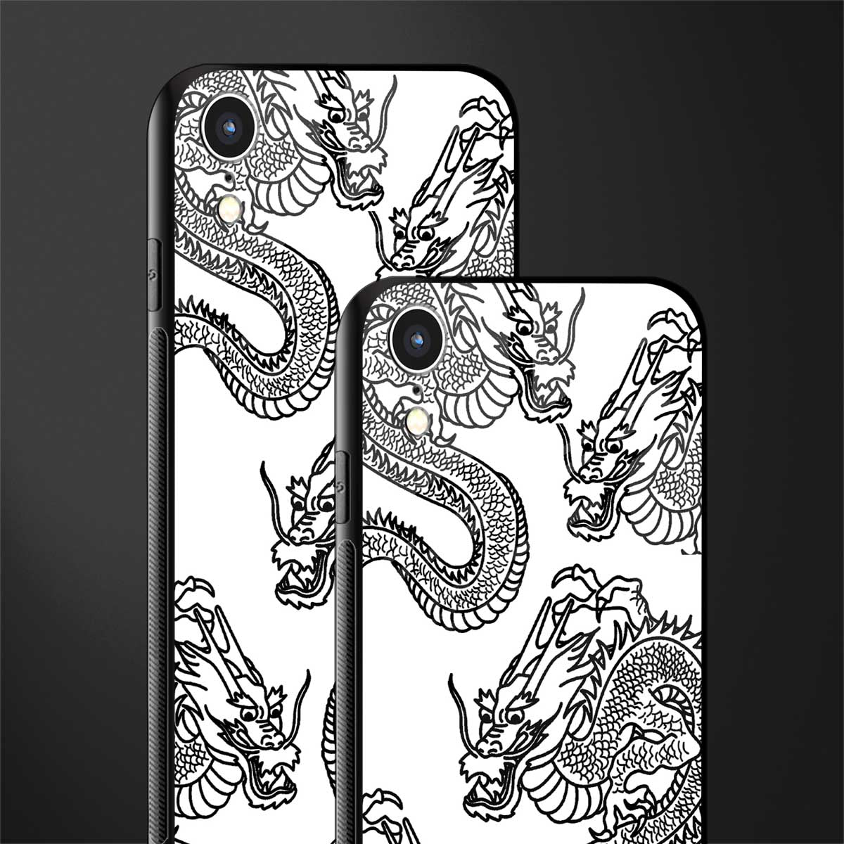 dragons lite glass case for iphone xr image-2