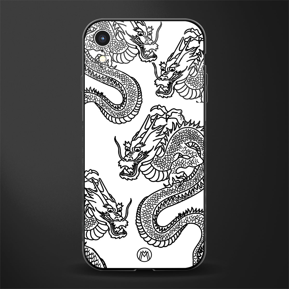 dragons lite glass case for iphone xr image