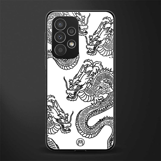 dragons lite back phone cover | glass case for samsung galaxy a73 5g
