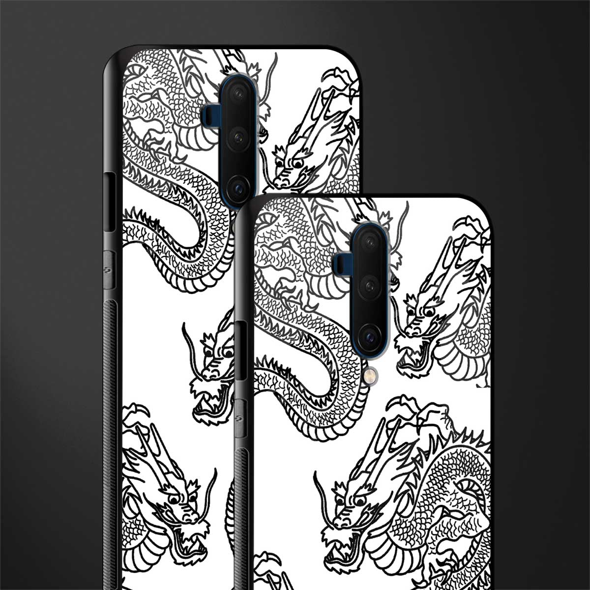 dragons lite glass case for oneplus 7t pro image-2