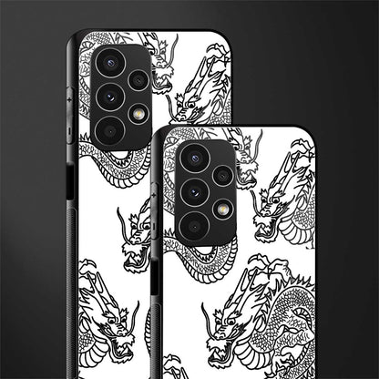 dragons lite back phone cover | glass case for samsung galaxy a13 4g