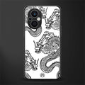 dragons lite back phone cover | glass case for oppo f21 pro 5g