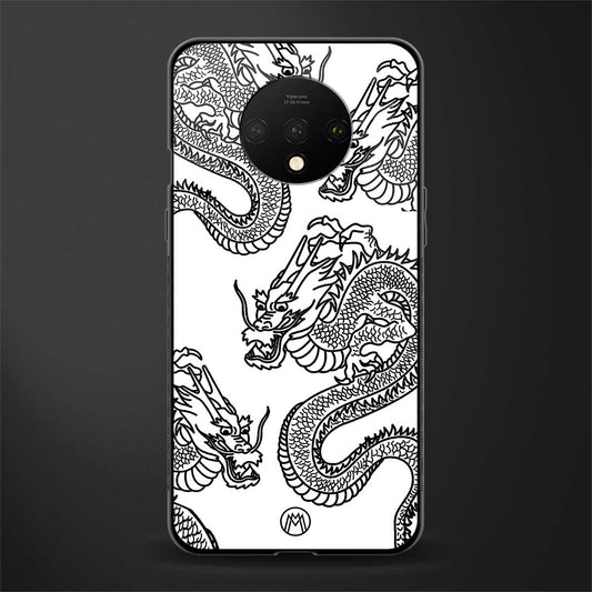dragons lite glass case for oneplus 7t image