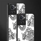 dragons lite back phone cover | glass case for oneplus 10r 5g