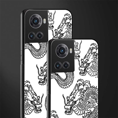 dragons lite back phone cover | glass case for oneplus 10r 5g